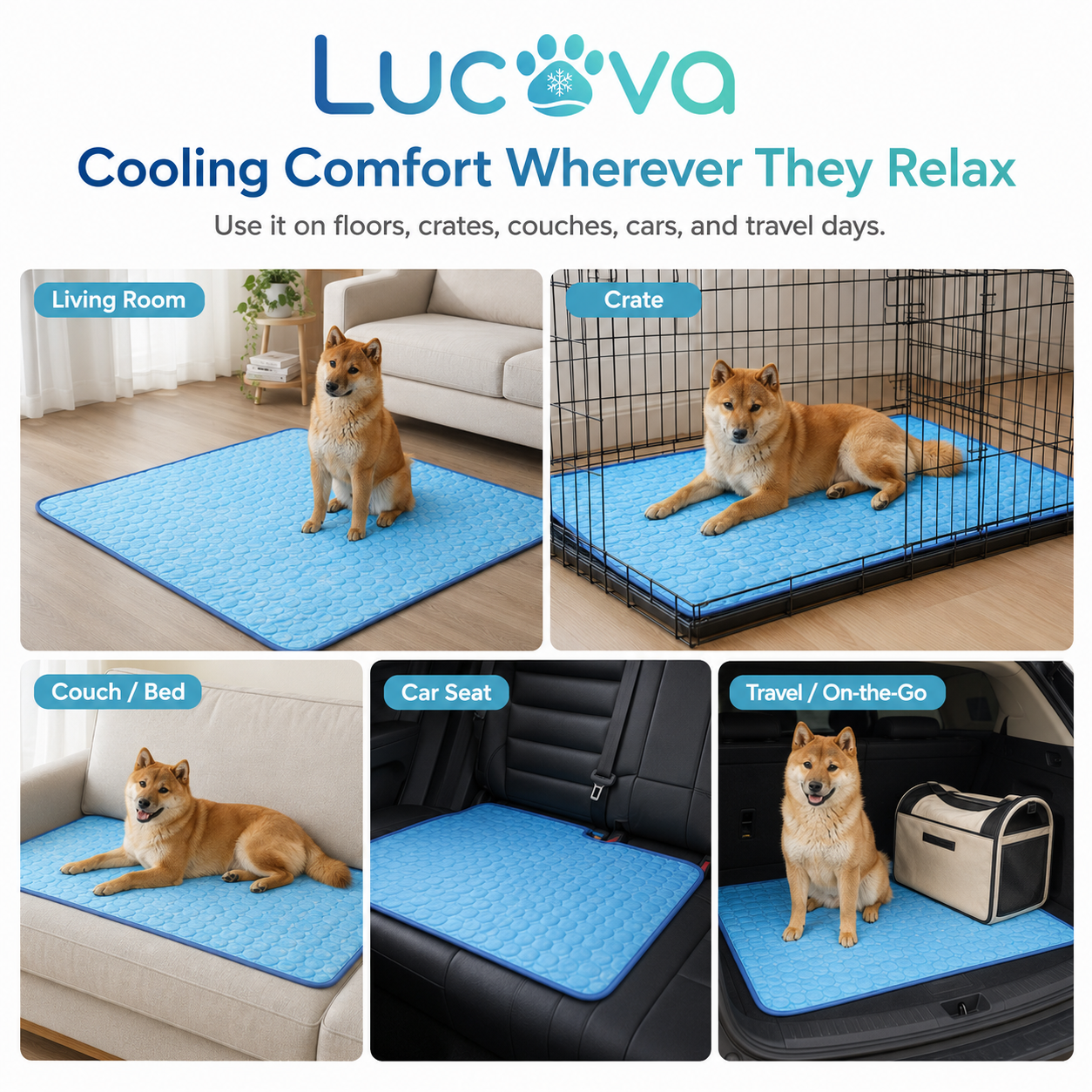 Lucova Pet Cooling Mat